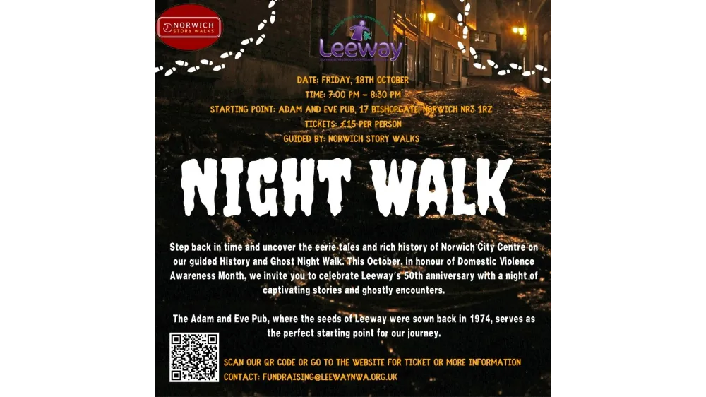 Charity Guided History/Ghost Night Walk