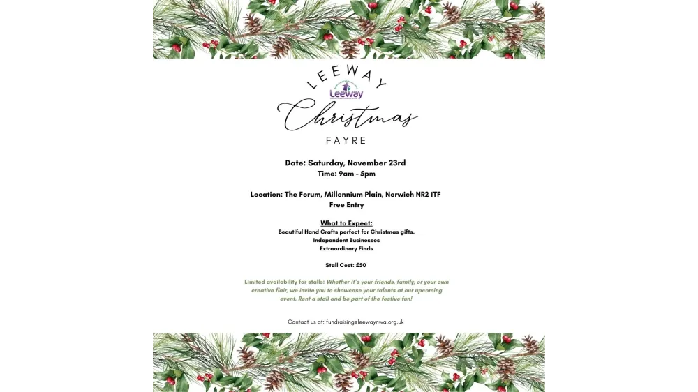 Leeway Christmas Fayre